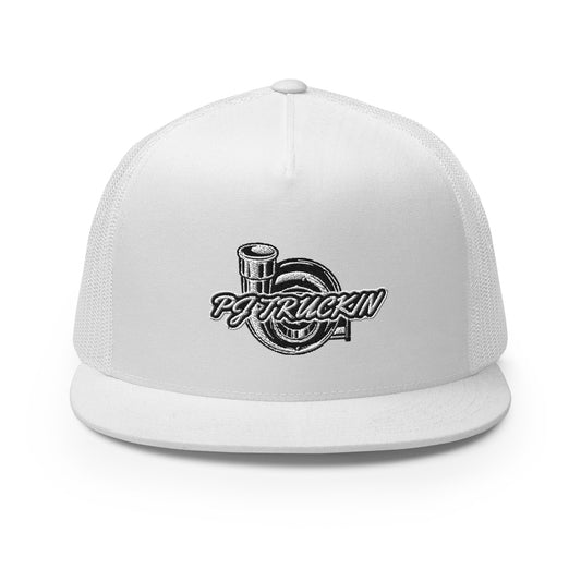 Pjtruckin white Cap