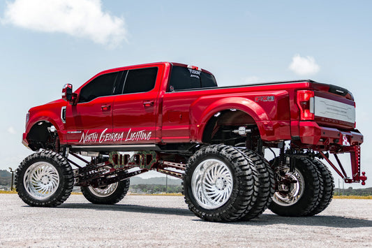 Ford Super Duty 18"-24" Front & Rear 4 Long Arm Lift Kit