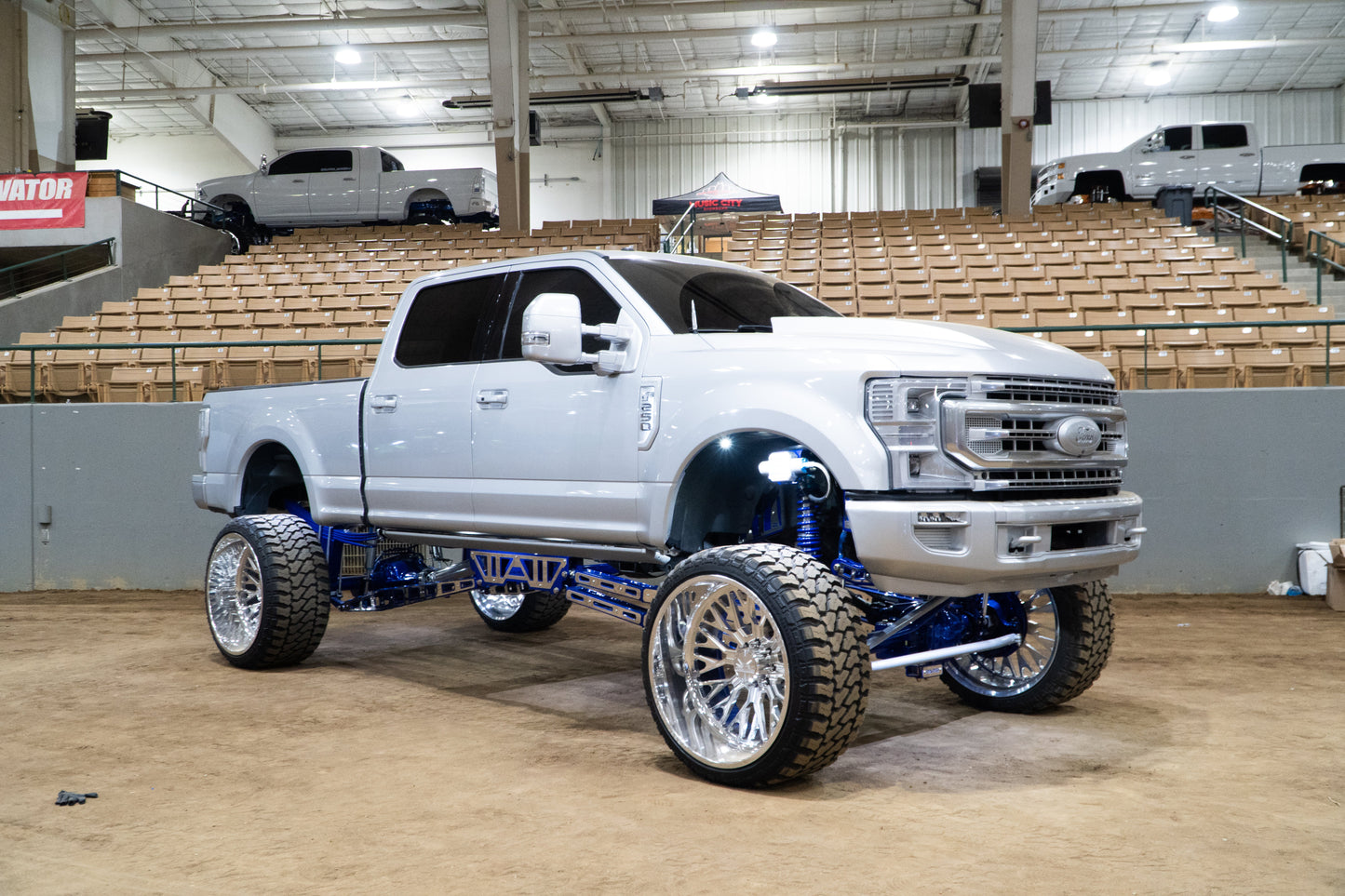 Ford Super Duty 10"-18" High Steer Long Arm 4 Link Lift Kit