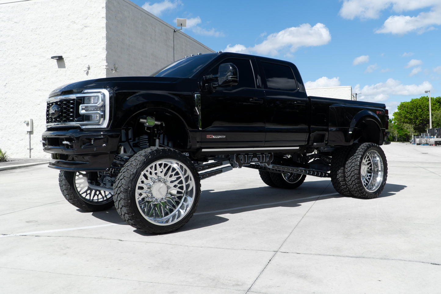 Ford Super Duty 10"-18" High Steer Long Arm 4 Link Lift Kit