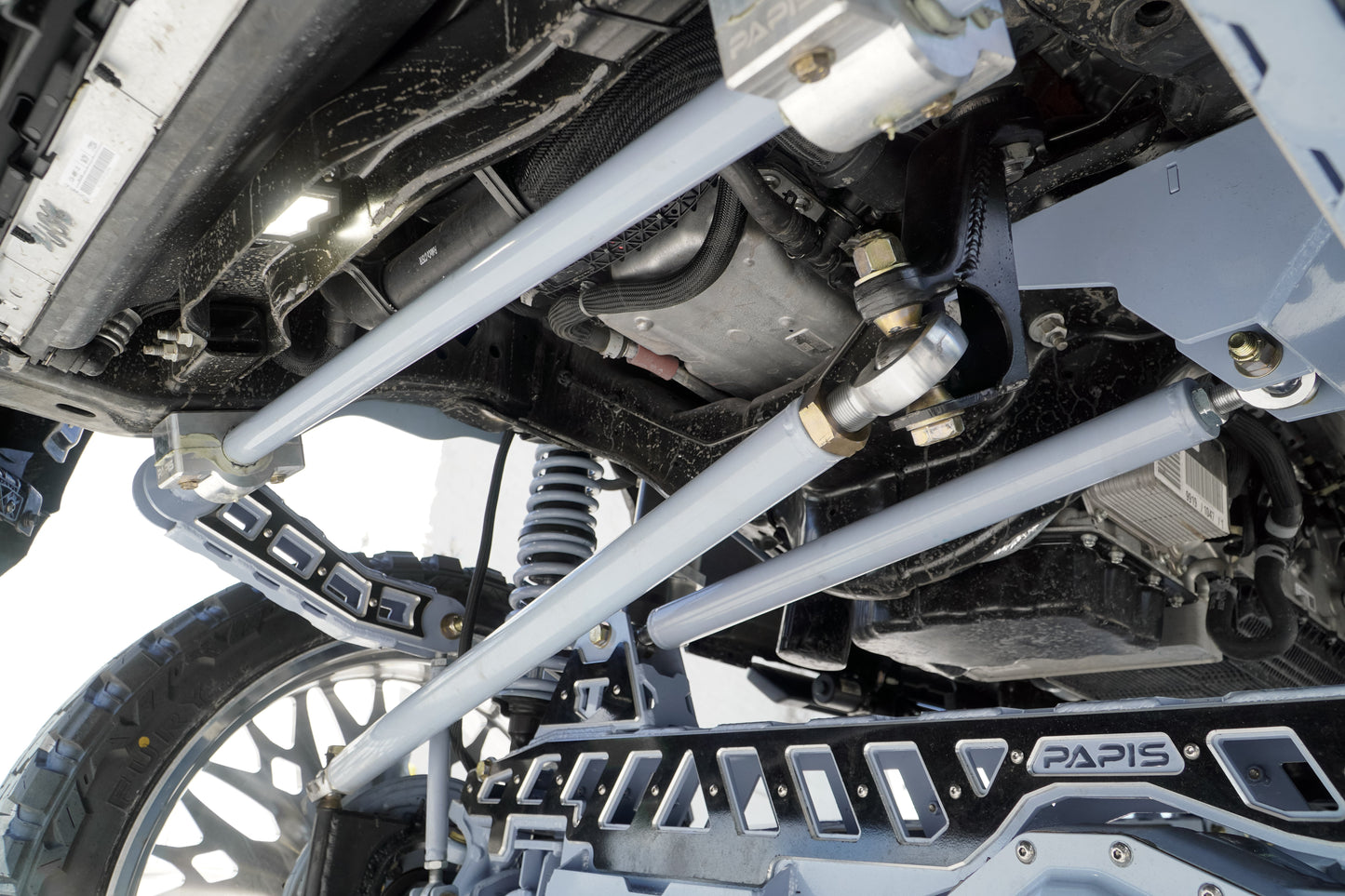 Ford Super Duty 10"-18" High Steer Long Arm 4 Link Lift Kit