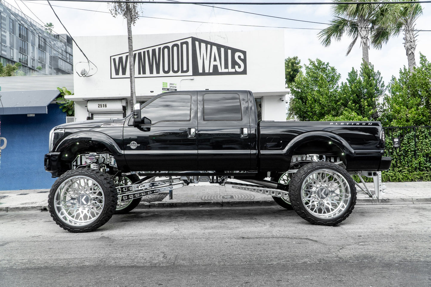 Ford Super Duty 10"-18" High Steer Long Arm 4 Link Lift Kit