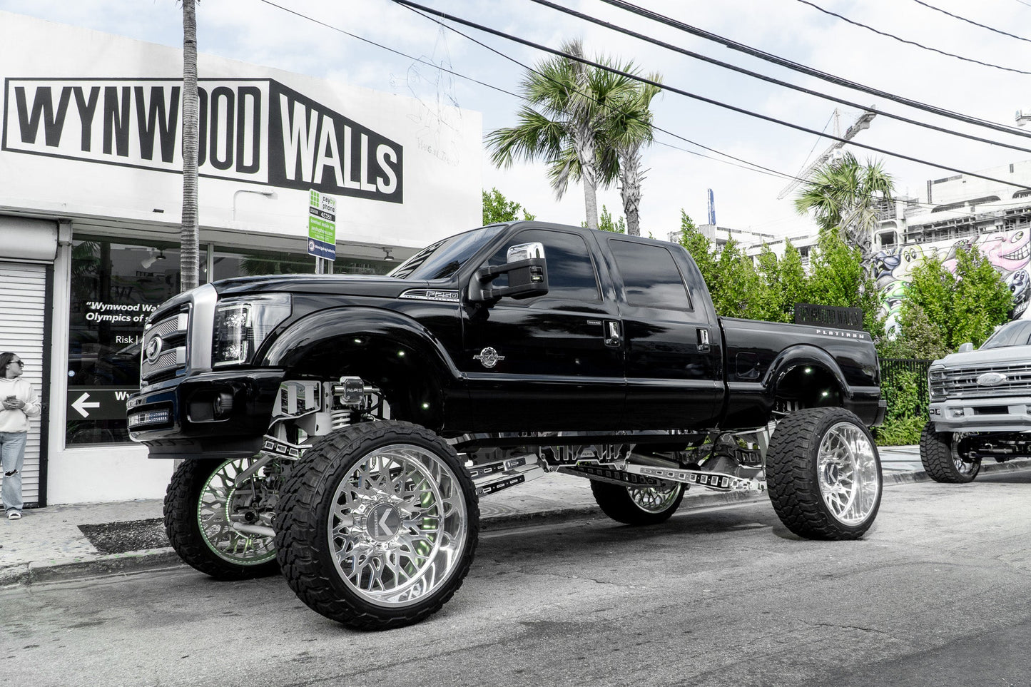 Ford Super Duty 10"-18" High Steer Long Arm 4 Link Lift Kit