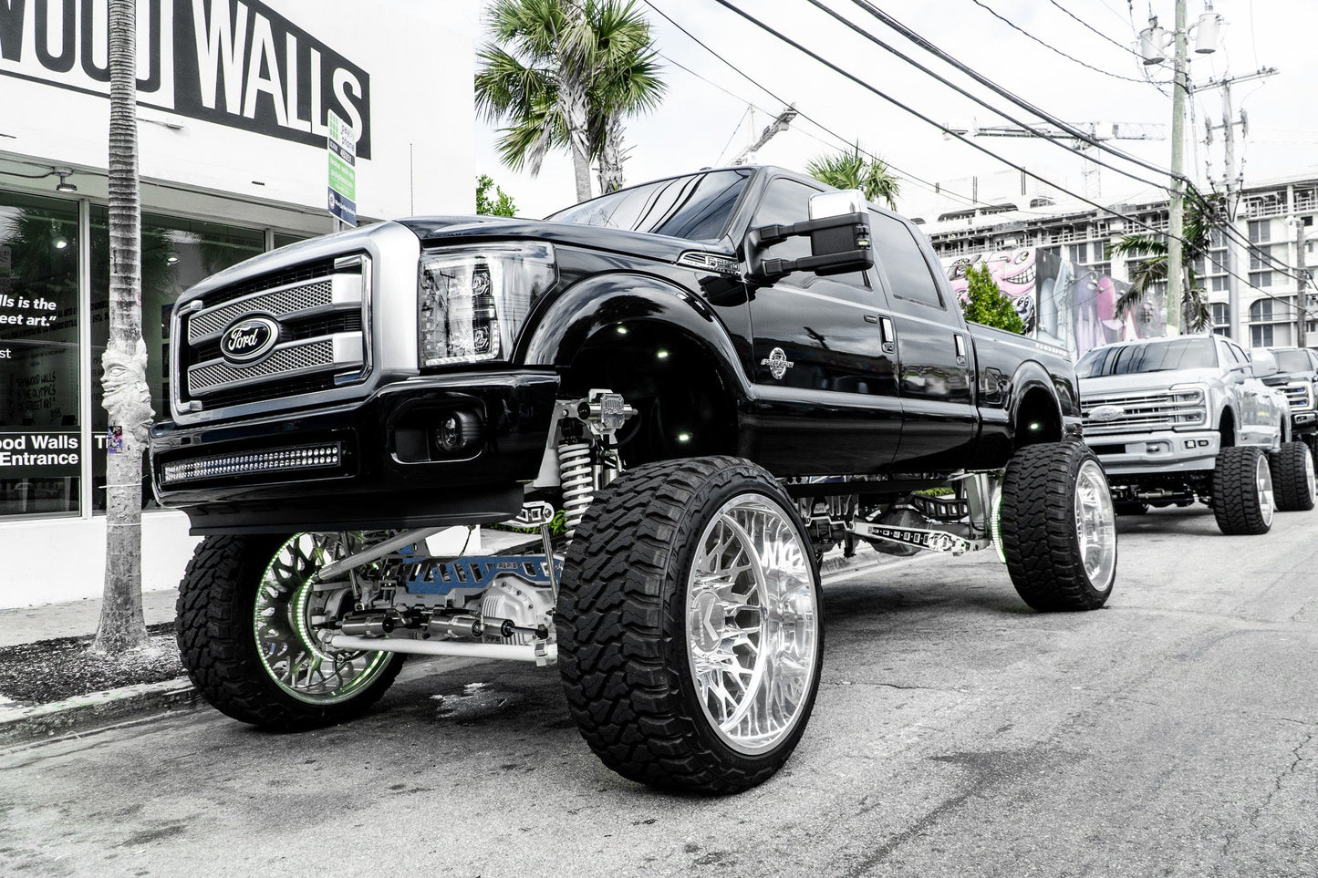 Ford Super Duty 10"-18" High Steer Long Arm 4 Link Lift Kit