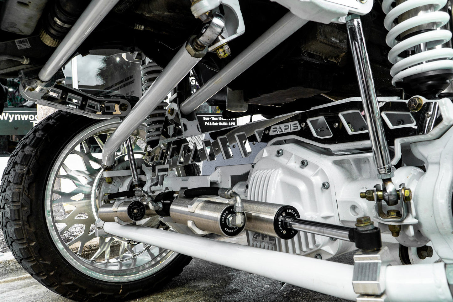 Ford Super Duty 10"-18" High Steer Long Arm 4 Link Lift Kit