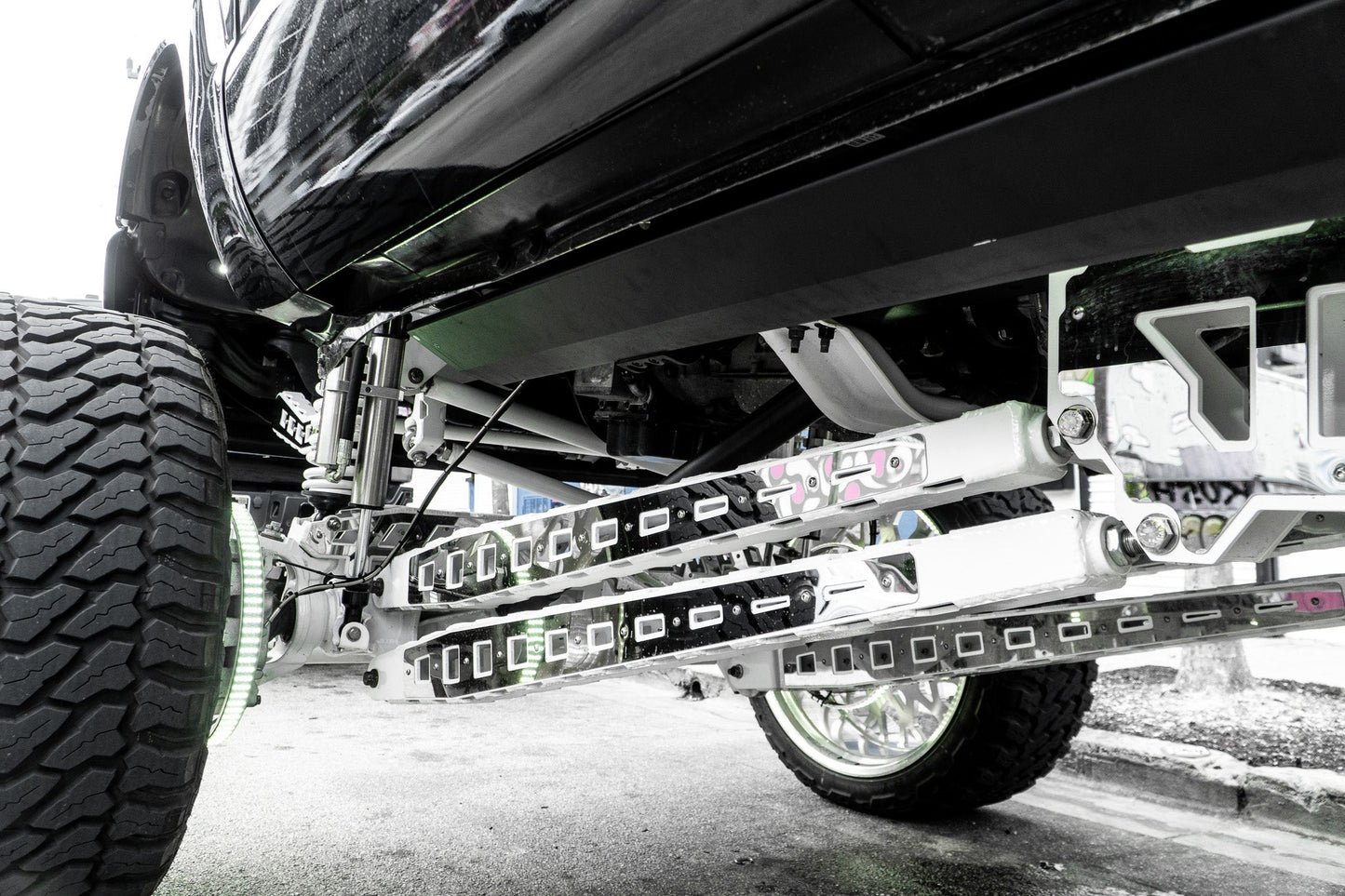 Ford Super Duty 10"-18" High Steer Long Arm 4 Link Lift Kit