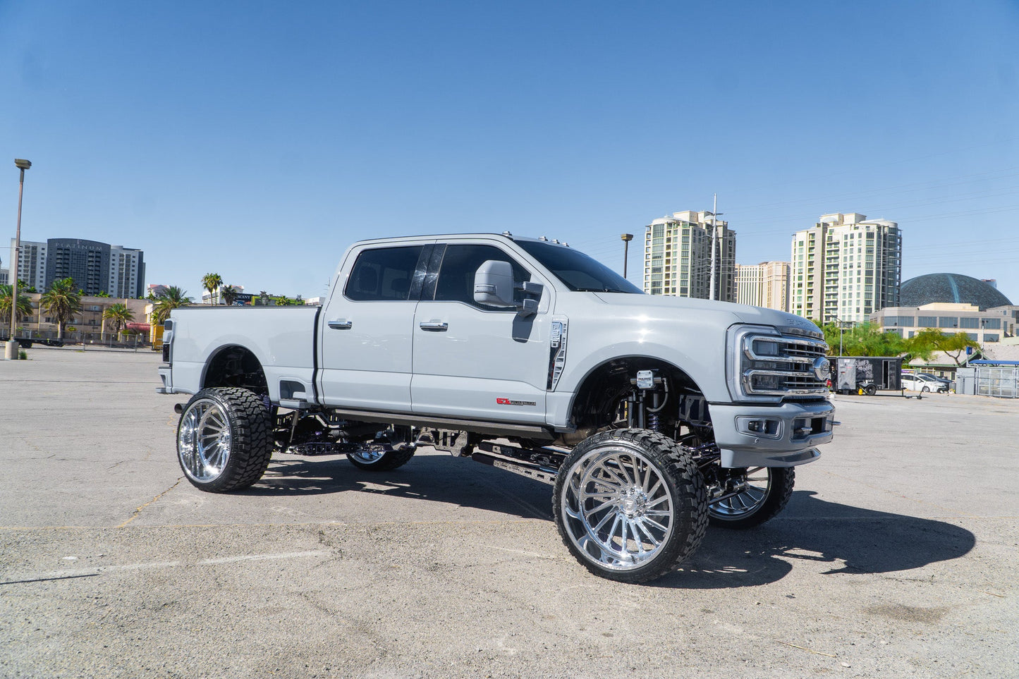 Ford Super Duty 10"-18" High Steer Long Arm 4 Link Lift Kit