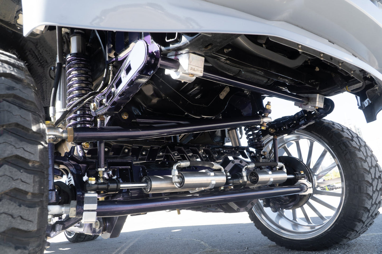Ford Super Duty 10"-18" High Steer Long Arm 4 Link Lift Kit