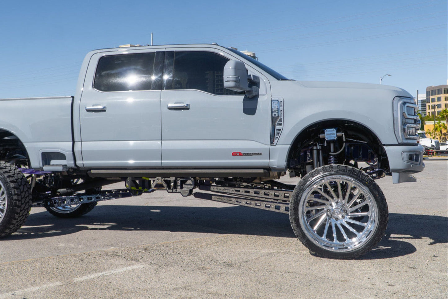 Ford Super Duty 10"-18" High Steer Long Arm 4 Link Lift Kit