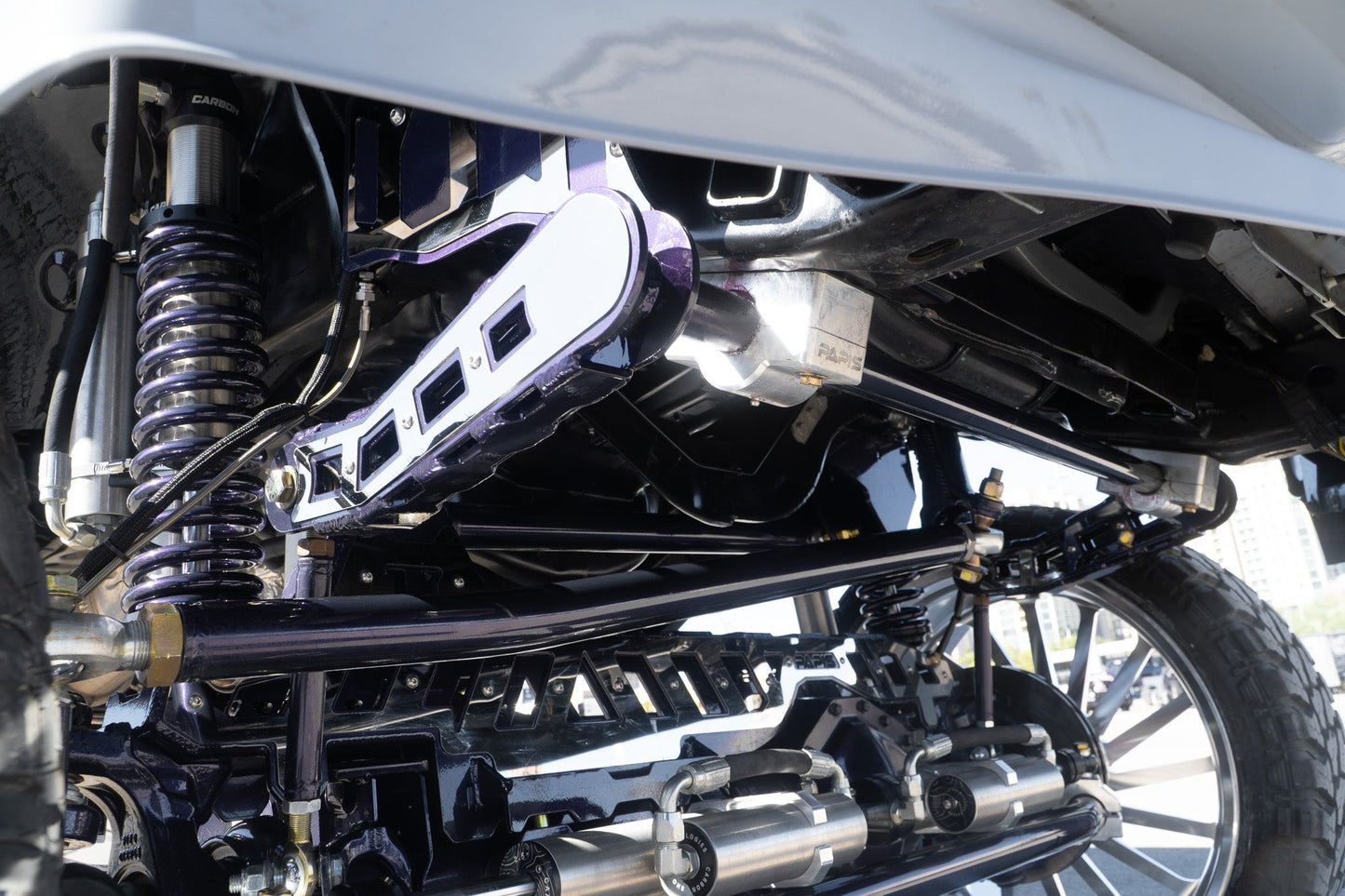 Ford Super Duty 10"-18" High Steer Long Arm 4 Link Lift Kit