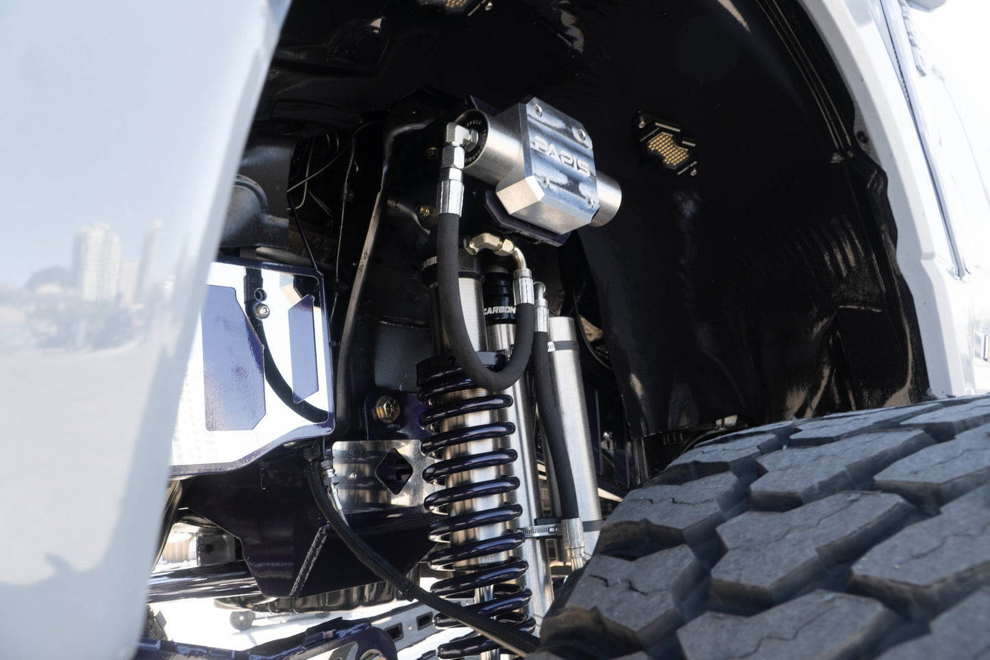 Ford Super Duty 10"-18" High Steer Long Arm 4 Link Lift Kit