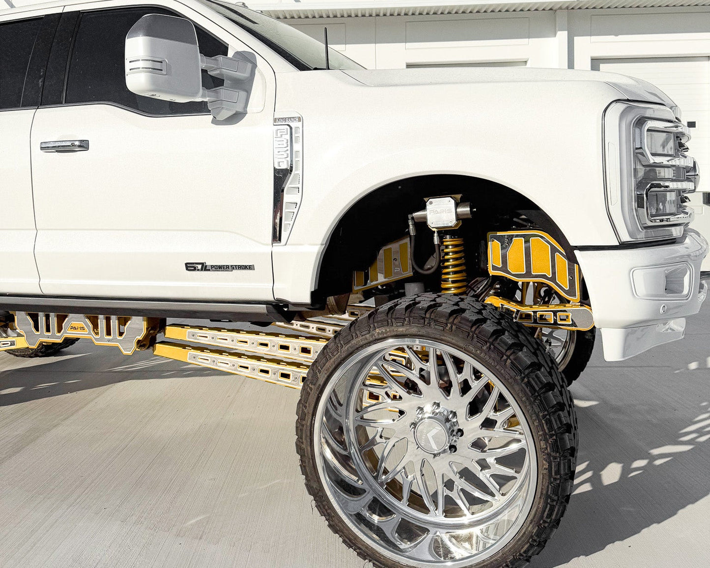 Ford Super Duty 10"-18" High Steer Long Arm 4 Link Lift Kit