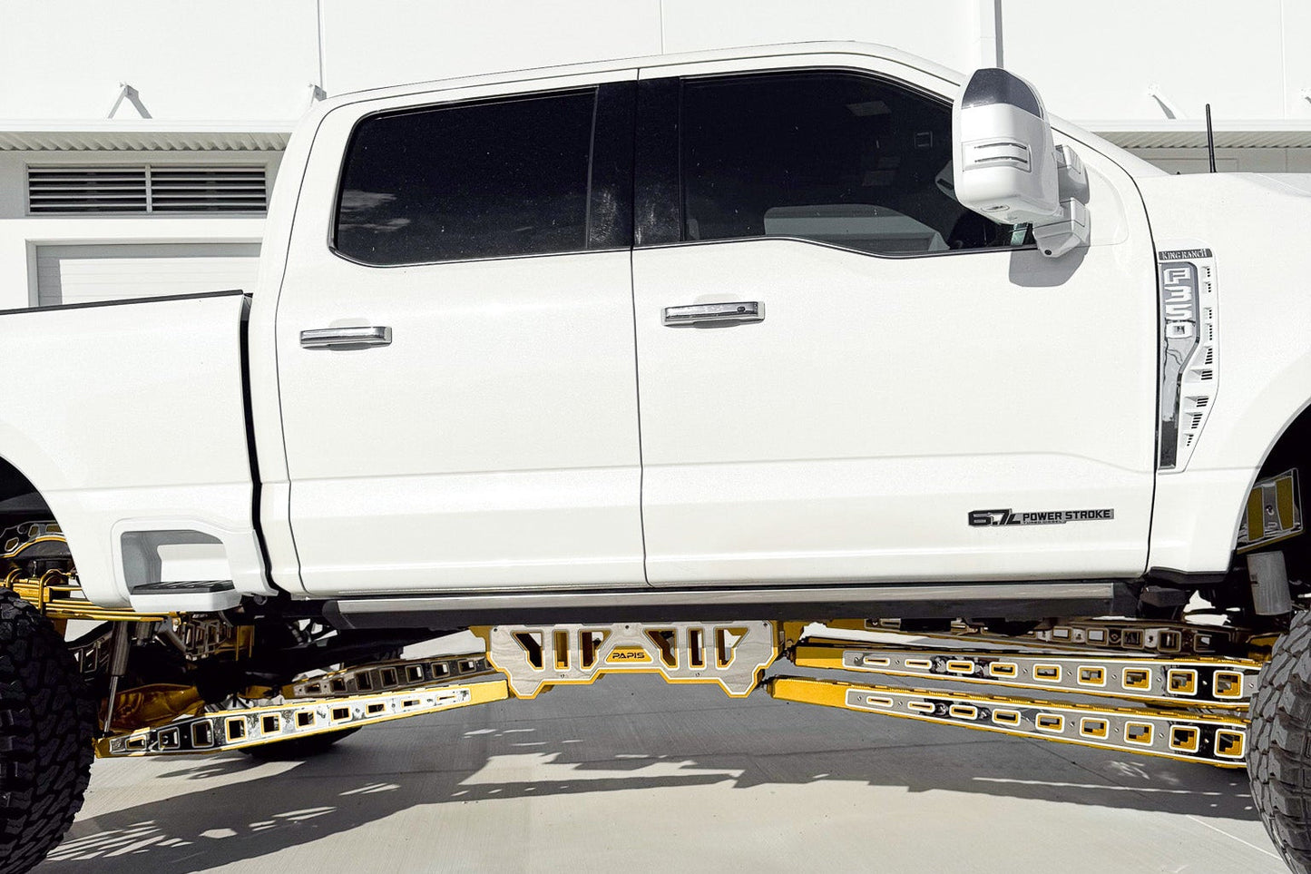 Ford Super Duty 10"-18" High Steer Long Arm 4 Link Lift Kit