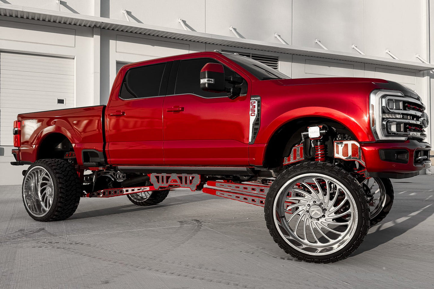 Ford Super Duty 10"-18" High Steer Long Arm 4 Link Lift Kit