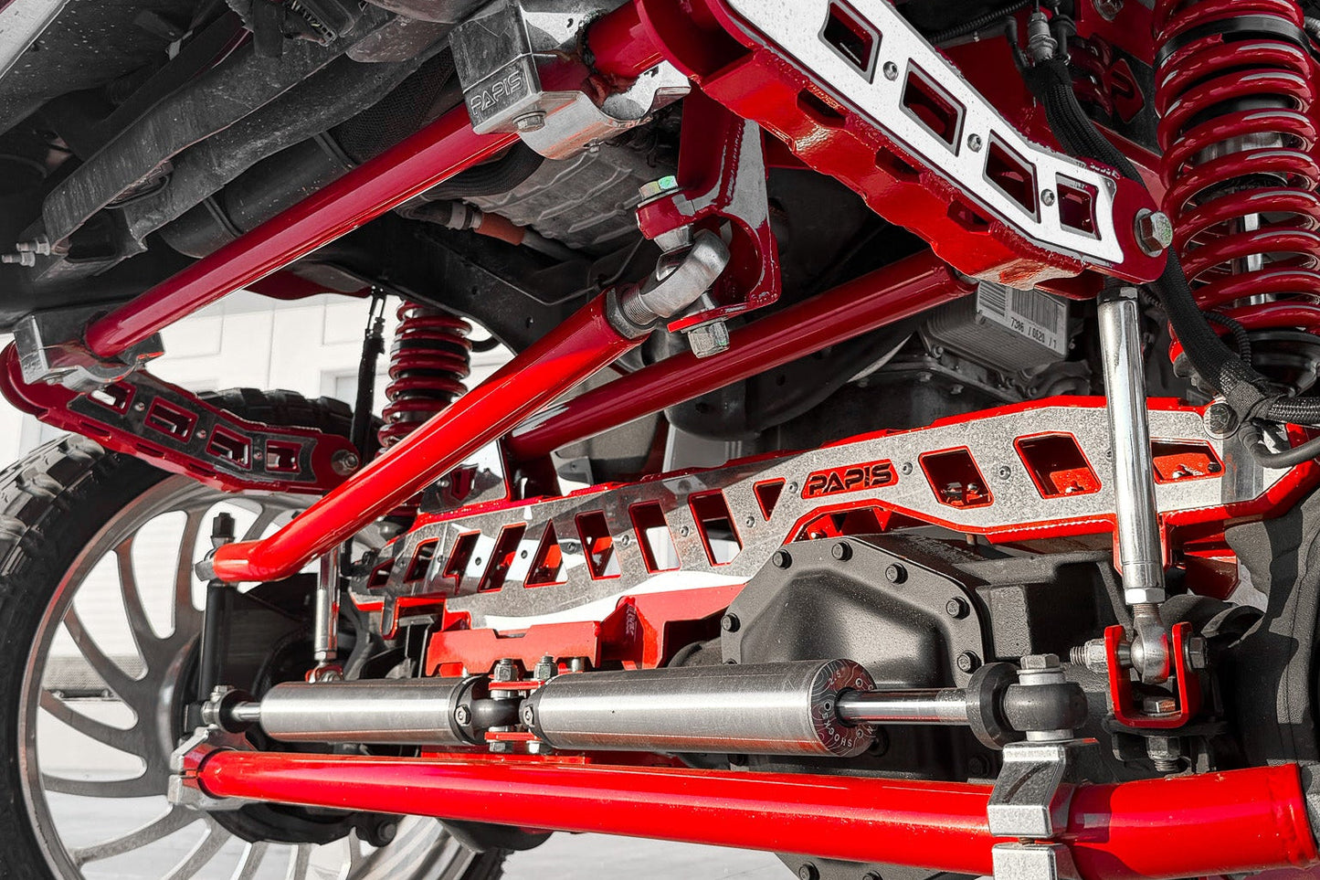 Ford Super Duty 10"-18" High Steer Long Arm 4 Link Lift Kit